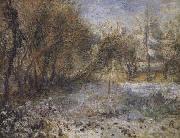 Pierre Renoir Snowy Landscape oil painting picture wholesale